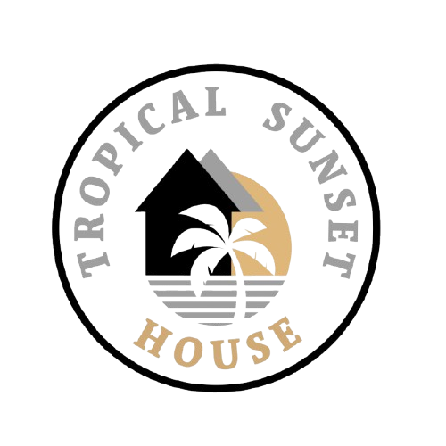 Tropical Sunset House logo